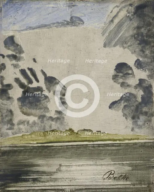Snowfield, c1870. Creator: Peder Balke.