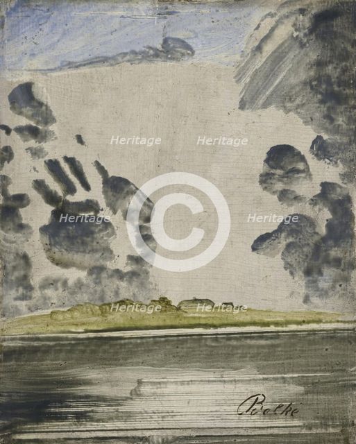 Snowfield, c1870. Creator: Peder Balke.