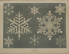 Snowflakes, 1874. Creator: Unknown