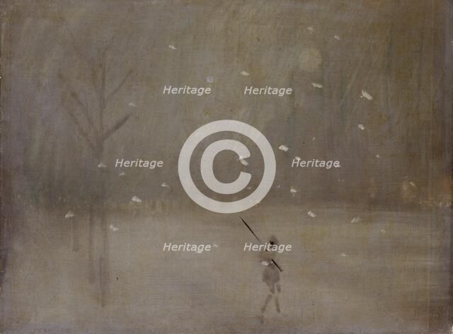 'Snowstorm: Nocturne', 1854-1903. Artist: James Abbott McNeill Whistler.