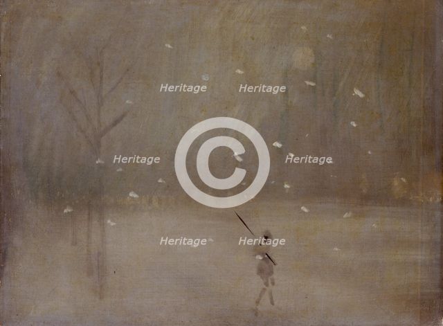 'Snowstorm: Nocturne', 1854-1903. Creator: James Abbott McNeill Whistler.