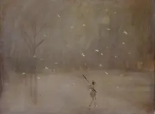 Snowstorm: Nocturne 1854-1903. Creator: James Abbott McNeill Whistler