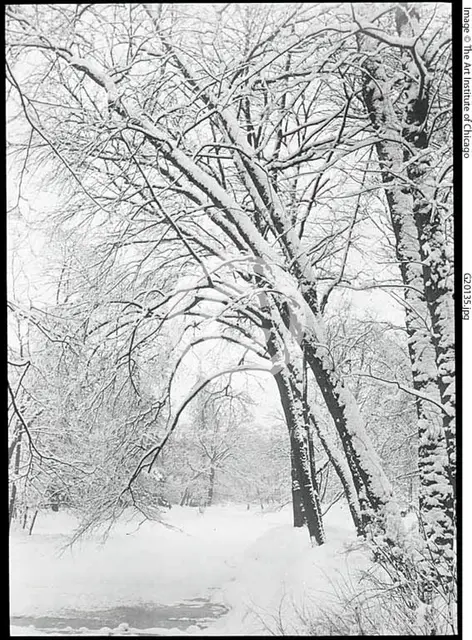 Snowscape, Berlin, 1888/92. Creator: Alfred Stieglitz.