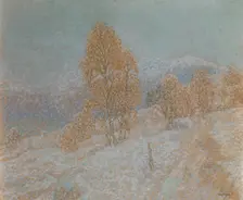 Snowy Day, 1915. Creator: William Henry Singer