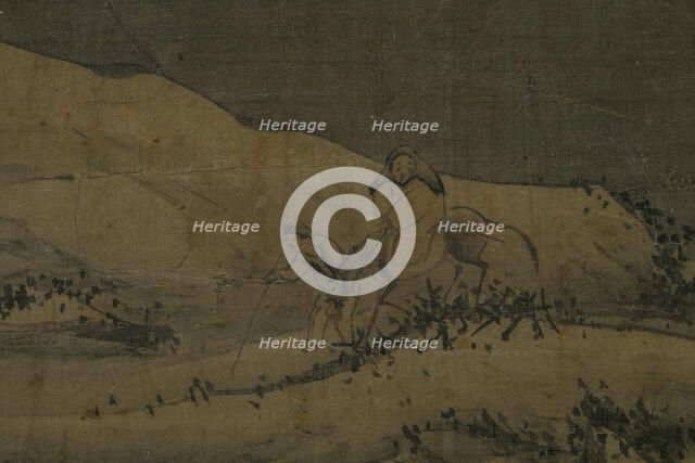 Snowy landscape, between 1368 and 1644. Creator: Unknown.