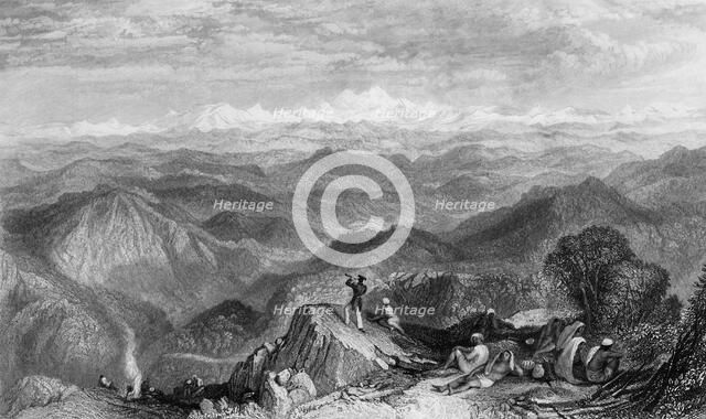 'Snowy Range, from Tyne or Marma', 1845. Creator: Unknown.