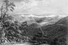 Snowy Range, from Landour 1845. Creator: Unknown