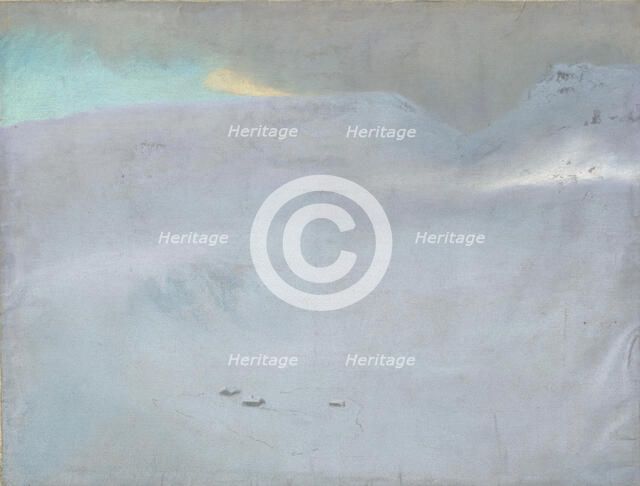 Snow, 1901. Creator: Christian Skredsvig.