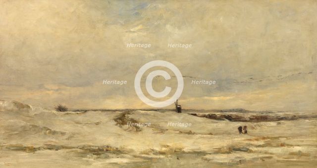 Snow, c1860-1890. Creator: Louis Artan.