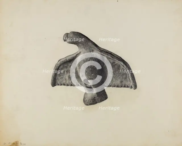Snow Catcher, c. 1938. Creator: Milton Grubstein.