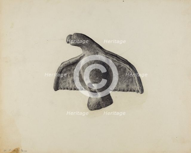 Snow Catcher, c. 1938. Creator: Milton Grubstein.