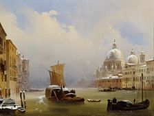Snow in Venice, 1841