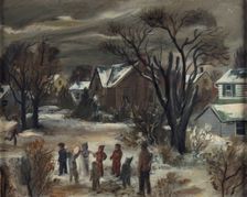Snow Man, 1942. Creator: Carlos Lopez