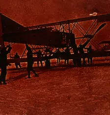 Snow manoeuvres, c1914-c1918