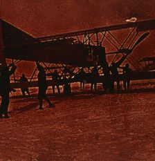 Snow manoeuvres, c1914-c1918