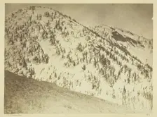 Snow Peaks, Bull Run Mining District, Nevada, 1871. Creator: Tim O'Sullivan