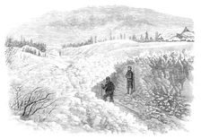 Snow-Plough on the Grand Trunk Railway of Canada, 1870. Creator: Unknown