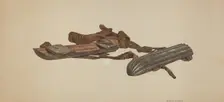 Snow Skates, c. 1940. Creator: Raymond Neumann