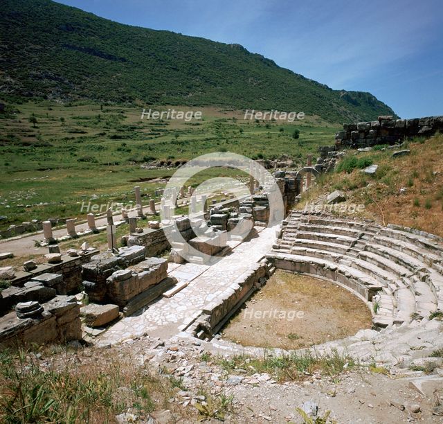 So-called 'Odeion' at Ephesus, 2nd century. Artist: Unknown