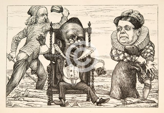 "So great was his fright that his waistcoat turned white" pub. 1876. Creator: Henry Holiday (1839 - 1927).