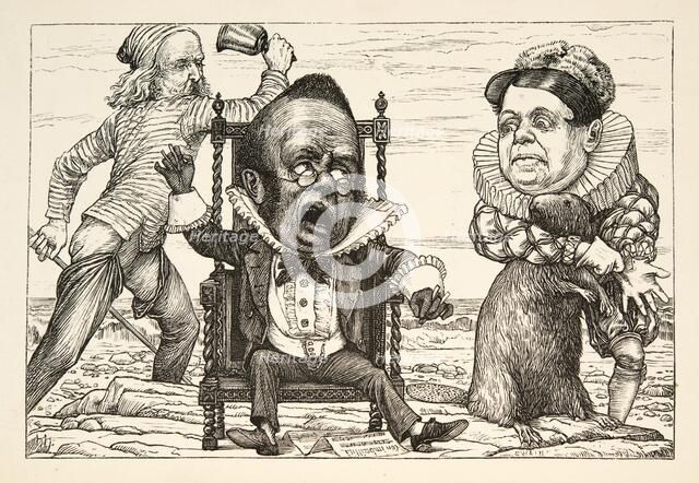 "So great was his fright that his waistcoat turned white" pub. 1876. Creator: Henry Holiday (1839 - 1927).