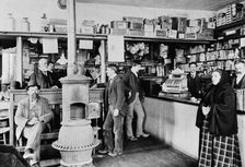 S.O. Grimes general store, Westminster, Md., between 1895 and 1910. Creator: Unknown