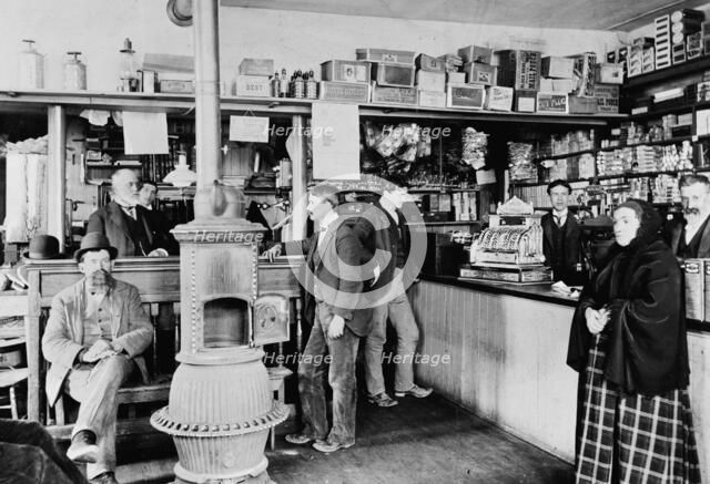 S.O. Grimes general store, Westminster, Md., between 1895 and 1910. Creator: Unknown.
