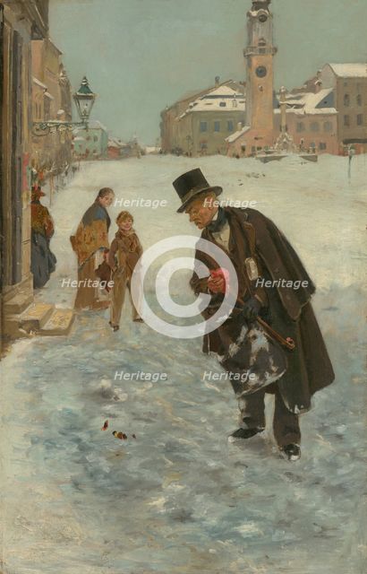 So Easy to Laugh at Another, 1892. Creator: Dominik Skutecky.