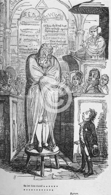'So let him stand...', c1820. Creator: George Cruikshank.