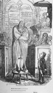 So let him stand... c1820. Creator: George Cruikshank