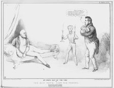 So Much out of the Fire or The Man Wot's Lost His Throne 1834. Creator: John Doyle