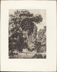 Sotto a Ponte Lupo a Tivoli, 1790. Creator: Jacob Wilhelm Mechau