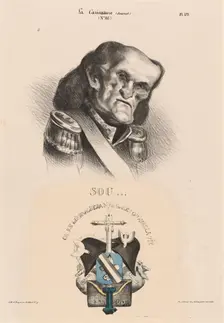 Sou..., 1832. Creator: Honore Daumier