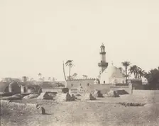 Souâdj, Cimetière Musulman et Tombeau de Mouràd-Bey, 1851-52, printed 1853-54. Creator: Félix Teynard