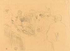 Soudais Deposition (Déposition Soudais), 1896. Creator: Henri de Toulouse-Lautrec