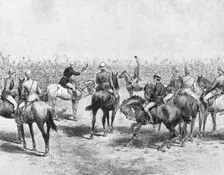 ...Soudan, 1883-85...Wolseley Bidding Farewell to the Australian Infantry... (1901). Creator: Unknown