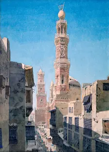 Souk al Nahhassin, Cario 1866. Artist: Richard Phene Spiers