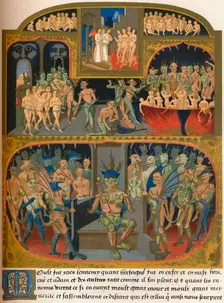 Souls condemned to Hell, second half of the 15th century, (1849). Creator: Kellerhoven