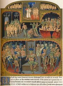 Souls condemned to Hell, second half of the 15th century, (1849). Creator: Kellerhoven