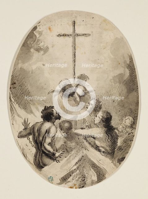 Souls in Purgatory, between late 17th and early 18th century. Creator: Alonso Cano.