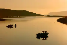 Sound of Ulva, Isle of Mull, Argyll and Bute, Scotland. Creator: Peter Thompson