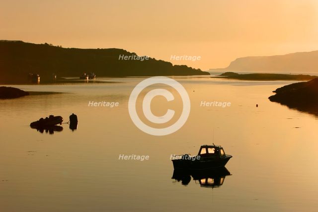 Sound of Ulva, Isle of Mull, Argyll and Bute, Scotland.  Creator: Peter Thompson.
