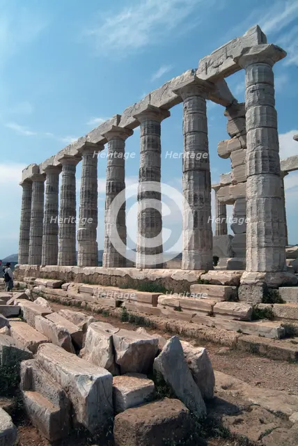 Sounion, Greece, 2003. Creator: Ethel Davies.