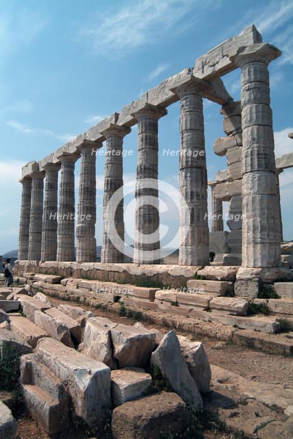 Sounion, Greece, 2003. Creator: Ethel Davies.