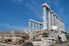 Sounion, Greece, 2003. Creator: Ethel Davies