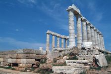 Sounion, Greece, 2003. Creator: Ethel Davies