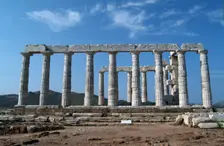 Sounion, Greece, 2003. Creator: Ethel Davies