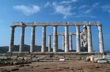 Sounion, Greece, 2003. Creator: Ethel Davies