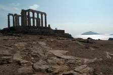 Sounion, Greece, 2003. Creator: Ethel Davies