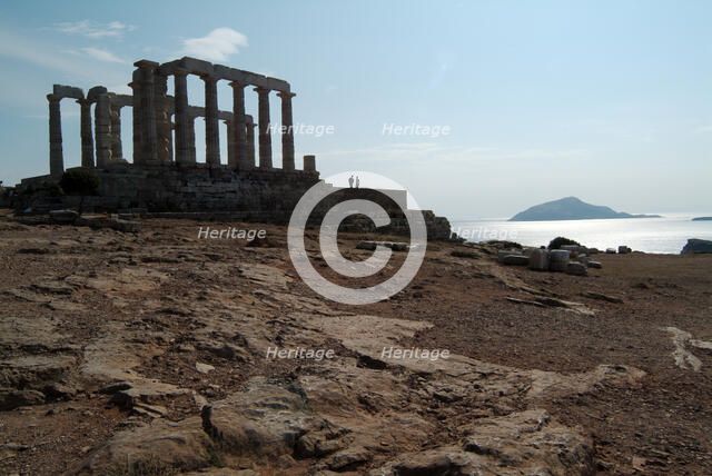 Sounion, Greece, 2003. Creator: Ethel Davies.